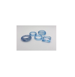 Anillos de compromiso para mujer de moda 2025, corte princesa acrílica de resina epoxi, estilo clásico, diseño personalizable, superventas, tamaño interior - Product Image 6