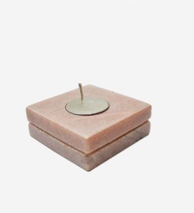 Decorative Accent <b>Marble</b> Tea Light & <b>Candle</b> <b>Holder</b> Festive Gifting for Christmas Home Decors & Dinner Table - Product Image 4