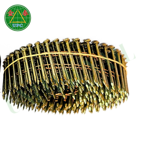 Clavos de paleta de bobina de alambre de hierro OEM de 15-16 grados 1-3/4 "X 0.086 9000 piezas con vástago liso, superventas de Vietnam - Product Image 3