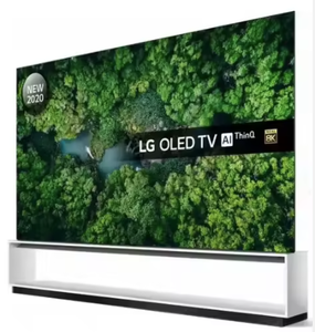 Televisor Inteligente HDR de 88 Pulgadas con Alexa Integrada, QLED de 120Hz, Pantalla Curva Negra - Product Image 1