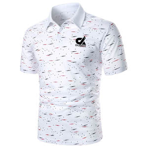 Polos de algodón de talla grande de alta calidad para hombre, camisas polo informales lisas personalizadas de estilo moderno, éxito de ventas - Product Image 2