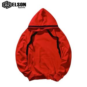 2024 vente en gros sweat à capuche pour hommes à manches longues de haute qualité belle impression de lavage à l'acide approvisionnement OEM à séchage rapide - Product Image 3