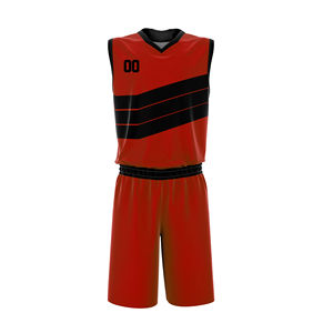 Uniforme de Baloncesto Sublimado Personalizado de Primera Calidad OEM, Diseño de Talla Grande, Servicio de Transferencia de Calor, Ropa de Baloncesto - Product Image 5