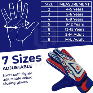 Gants de gardien de but tout temps-Gants de football en latex résistants à l'eau avec rembourrage confortable pour adultes - Product Image 3