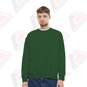 Premium Men's Winter Sweatshirt Polyester/Cotton <b>Blend</b> Fleece Ultra Soft Lined - Product Image 3