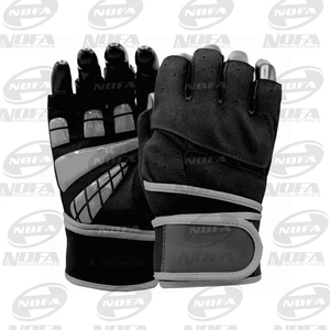 Men and Women's Dumbbell Half-Finger Fitness Gloves Non-Slip Breathable Leather for <b>Weight</b> Lifting Sports Gym for Outdoor Use - Product Image 6