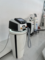 Appareil portable de suppression de tatouages et de nettoyage du visage au laser froid Nd:YAG 1064 nm à picoseconde avec bienfaits thérapeutiques