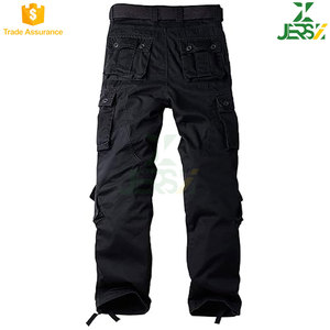 Men's Tactical <b>Pants</b> Smart Casual Fleece Lining Elastic Waist 8 Pockets <b>Work</b> <b>Cargo</b> Quick Dry Breathable Straight Winter Outdoor - Product Image 2
