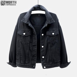 Veste en jean d'hiver OEM Nouvelle mode Haute qualité Homme Logo personnalisé Style peinture éclaboussée sur le devant Loisirs Emballage personnalisé Décontracté - Product Image 3