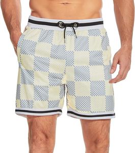Short d'été personnalisé de haute qualité pour hommes nouveau style de short à séchage rapide en maille et polyester imprimé par sublimation avec logo - Product Image 1