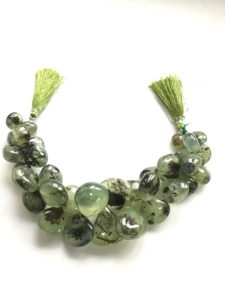 ลูกปัดเพอริดอทธรรมชาติทรงหยดน้ำ สำหรับทำเครื่องประดับอัญมณี - Product Image 2