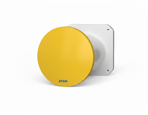 CUBIERTA DE PANEL FRONTAL DE ALUMINIO DECORATIVO AMARILLO / Tipo de Pared Descentralizado Zephyr Clean Air de Alta Eficiencia a Prueba de Polvo HRV - Product Image 1