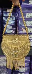 Porte-monnaie en métal gaufré fabriqué à la main sur mesure finition métallique idéal pour les magasins d'accessoires de mode pour la revente - Product Image 3