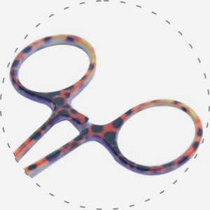 Fishing Forceps 5.5 Inch Dr. Slick <b>Prism</b> Scissor Clamp Pliers with Line Cutter & Hook Remover Fishing Tool by Surgiright - Product Image 6