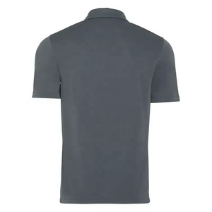 Polo de Golf para hombre, camisa de poliéster de alta calidad bordada en blanco, 100% algodón - Product Image 2