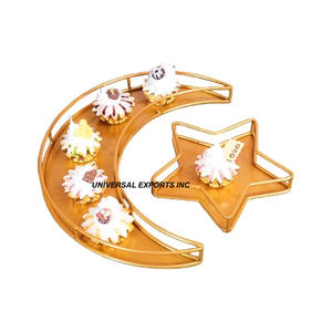 Gold Finished <b>Fancy</b> <b>Chocolate</b> Tray Attractive Design Handmade <b>Chocolate</b> Platter Top Selling New <b>Chocolate</b> Tray - Product Image 6