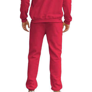 Survêtements de sport personnalisés à manches longues pour hommes, en molleton, avec poche sur la manche, surdimensionnés, respirants - Product Image 6
