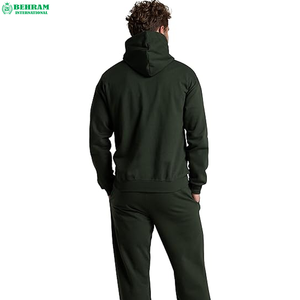 Sweat-shirts à capuche unisexes de qualité supérieure, coupe classique, style streetwear, en molleton épais, en tissu éponge français, écologiques, avec logo en relief - Product Image 6