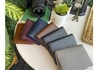 Design spécial en cuir véritable Minimal Men Wallet Différentes options de couleur 100% Leather Premium-De Turquie