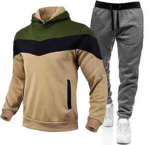 Chándales de hombre de bajo precio Ropa deportiva al por mayor High Street Mejor diseño Precio razonable Nueva llegada Chándal de hombre de color sólido - Product Image 1