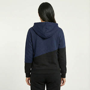 Sweat-shirts pour femmes avec logo personnalisé, couleur contrastée, coupe ample, streetwear, coton chaud, prix de gros en vrac - Product Image 3