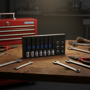 Gedore 1/2'' <b>Screwdriver</b> <b>Bit</b> Socket <b>Set</b> Check-Tool Module Product - Product Image 3