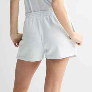 Wholesale Manufacture <b>Women's</b> <b>Board</b> <b>Shorts</b> Quickdry Breathable 100% Cotton Elastic Waist Lightweight Streetwear Custom Logo - Product Image 4