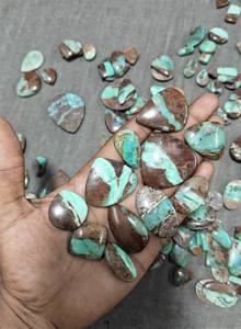 หินคริโซเพรสอัญมณีทรงหลวมทำเครื่องประดับหินคริสโซเพรสหินสีเขียว - Product Image 2