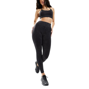 Offre Spéciale sans couture exercice Fitness lavage à l'acide Leggings vêtements pour femmes vêtements de mode sans couture Leggings et collants - Product Image 1