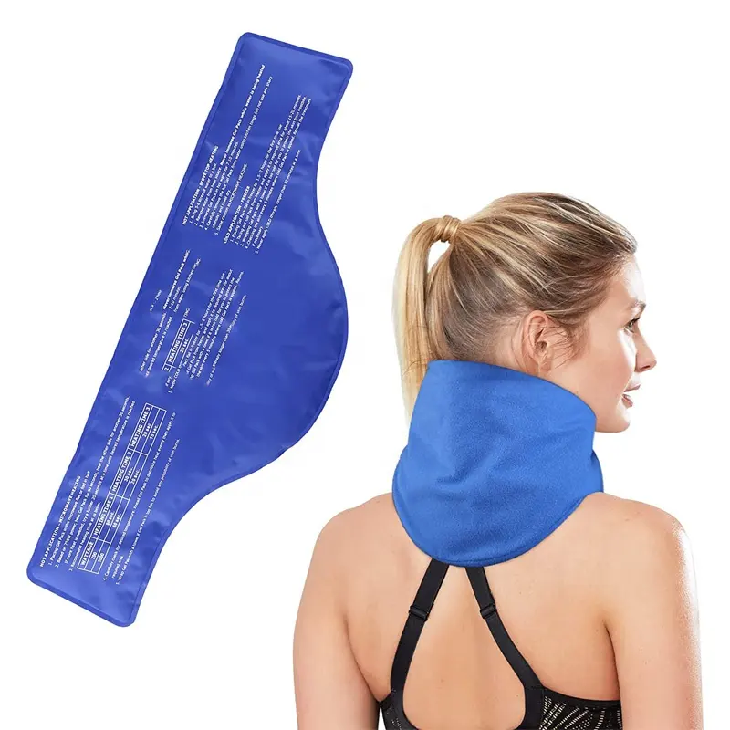 Nek Ijspak Wrap Warme Koude Therapie Voor Schouders, Cervicale, Medische Koeling Gel Pack Verlichten Pijn Artritis Pack