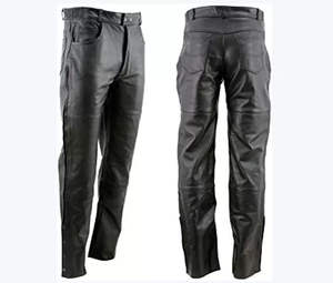 Pantalones de Cuero para Hombre, Corte Recto, Cintura Media, Personalizados, Nueva Colección 2026, Alta Calidad, Resistentes al Viento, Logotipo Personalizado, Precio Razonable - Product Image 4