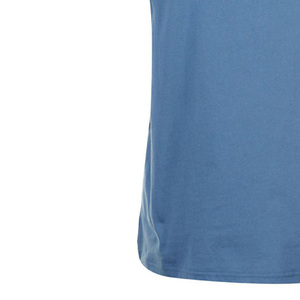 Super Hot T-shirt décontracté pour homme avec motif solide à manches courtes Logo avant Méthode de tissage non tissé teint en plaine - Product Image 5