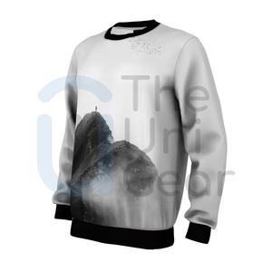 Sudadera de Cuello Redondo para Hombre, Corte Regular, Logotipo Personalizado, Forro Polar Sólido de Invierno, Transpirable, Sudadera con Capucha Unisex - Product Image 4