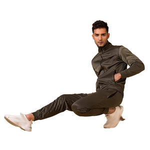 Novedades Conjuntos de Chaqueta y Pantalones con Cierre y Cuello Alto para Hombre, Chándales Deportivos Casuales para Exteriores, Pantalones de Jogging, Traje Deportivo para Hombre - Product Image 5