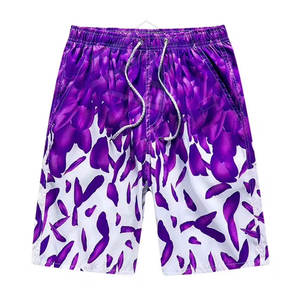 Diseño gráfico personalizado de los hombres bañadores elásticos hasta la rodilla pantalones cortos patrón bolsillos moda al por mayor tabla de surf pantalones cortos OEM personalizado - Product Image 2