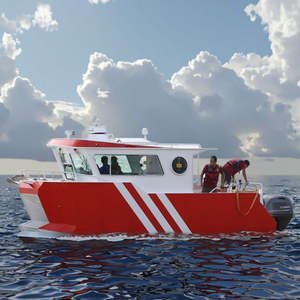 20 pieds Port River Patrol Aluminium Power Boat Catamaran Pêche Voile Travail Bateau pour Catamarans 7M Fabricant en Chine - Product Image 1