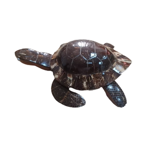 Arte de Pared de Tortuga de Madera Ecológico Hecho a Mano, Decoración 99 Gold Data para Sala de Estar, Oficina y Jardín, Regalo Perfecto, Exportación OEM de Vietnam - Product Image 1