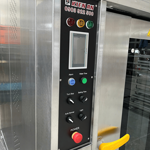 Good Quality 12-Trays Bakery Oven Gas Rotary Oven 900Kg Weight 380V 220V With Altuntop Trolley <b>Toasters</b> Pizza Ovens Manufacturer - Product Image 6