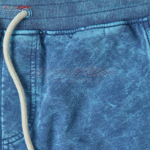 กางเกงขาสั้นผ้าซับเหงื่อสำหรับผู้ชายที่มีน้ำหนักเบาสไตล์ลำลองทำจากผ้าฝ้าย100% มีกระเป๋าด้านข้างสำหรับกิจกรรมกลางแจ้งที่ทนทาน - Product Image 2