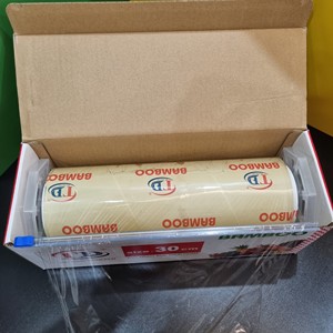 Película plástica para alimentos de PVC de alta calidad y bajo precio, película adhesiva para embalaje, película adhesiva para alimentos, fabricante de 11 años - Product Image 3