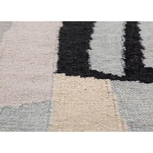 พรมเช็คเกอร์ส์ ไอวอรี่ แฟลตวีฟส์ วูล วิสโคส รูปทรงสี่เหลี่ยมผืนผ้า รุ่นคลาสสิค ADWV-13082 พรมห้องนั่งเล่น ลายแบบนามธรรม สำหรับบ้านและทางเดิน - Product Image 3