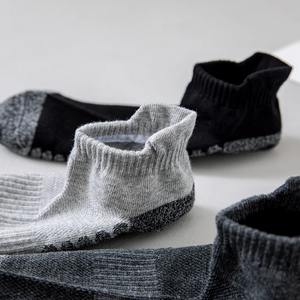 Chaussettes de course athlétiques pour hommes, chaussettes de sport basses, respirantes, rembourrées, chaussettes à languette pour hommes et femmes - Product Image 4