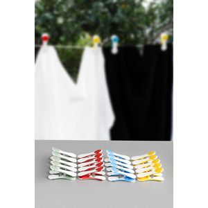 Siêu mạnh mẽ không gỉ & không thể phá vỡ PEG thiết lập thế hệ mới 20 Silicone quần áo chốt với không dấu vết may nhãn - Product Image 1