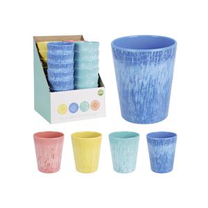 24 paquets de gobelets à boisson en mélamine assortis de 350 ml, durables et polyvalents - Product Image 1