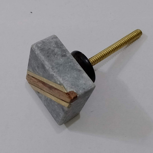 Perilla de mármol artesanal para muebles, perilla de mármol para cajones de cocina, pomos de puerta de proveedor mayorista indio - Product Image 3
