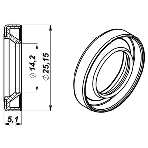 Sello SLTO05 para Toyota / Lexus A440F; A440L - Product Image 2