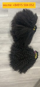 Mèches de cheveux humains cambodgiens bruts afro de nombreuses couleurs populaires extension dread lock cheveux de trame humaine cheveux crus vietnamiens - Product Image 4