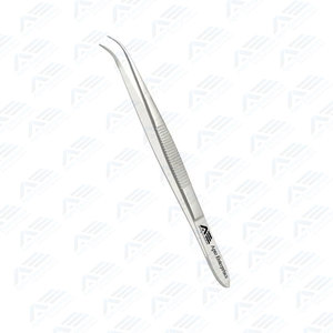 Chirurgie tissu chirurgical Instruments en acier inoxydable Debakey pince à disséquer 8 ''pince à épiler incurvée 20 cm - Product Image 2
