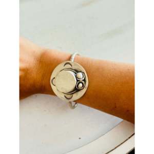 Larry Jackson Sterling <b>Silver</b> Fashion <b>Cuff</b> <b>Bracelet</b> - Product Image 2