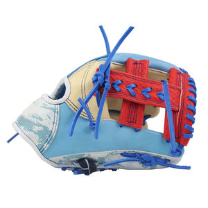 Wholesale Professional Adult logo Embroidery Training Genuine <b>Japanese</b> Kip Baseball Gloves Custom Daily Use Warm Fleece - Product Image 3